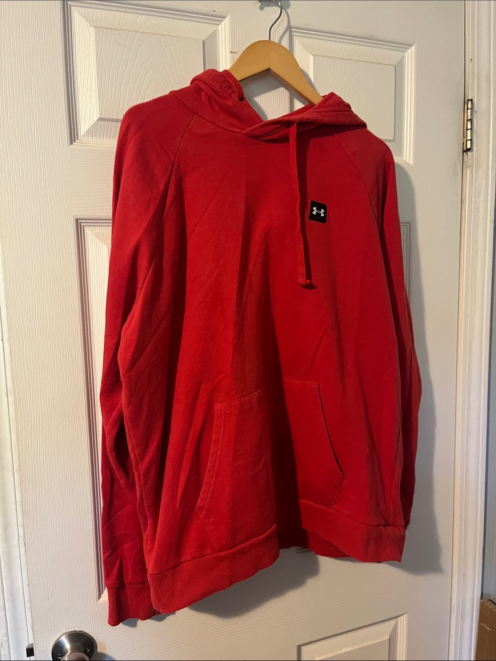 Under Armour Red Men's Crewneck Hoodie Sweatshirt